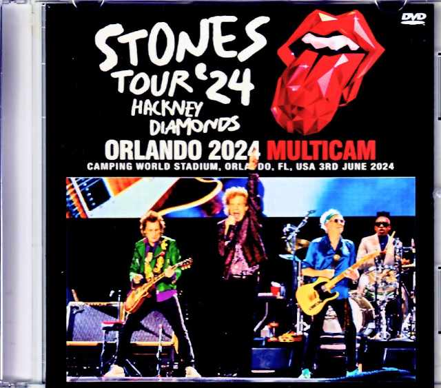Rolling Stones ローリング・ストーンズ/FL,USA 2024 Complete Multi-Cam Edition Jewel Version