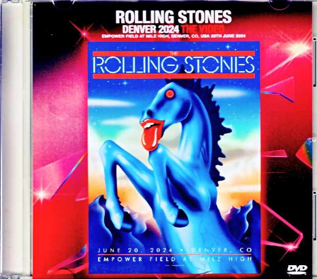 Rolling Stones ローリング・ストーンズ/CO,USA 2024 Complete Jewel Version