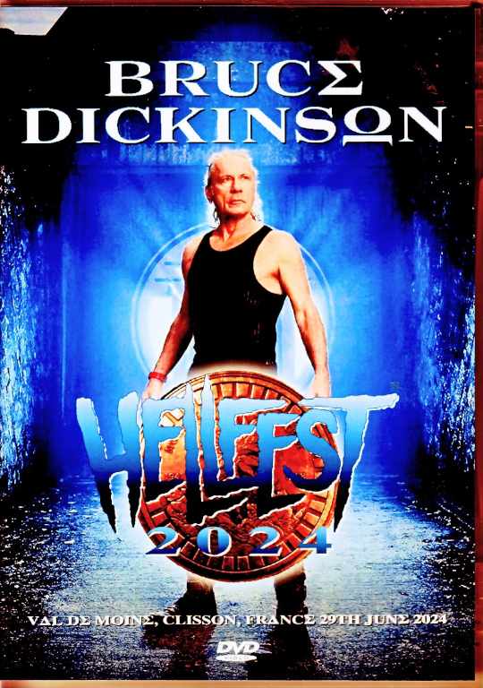 Bruce Dickinson ブルース・デッキンソン/France 2024 Complete