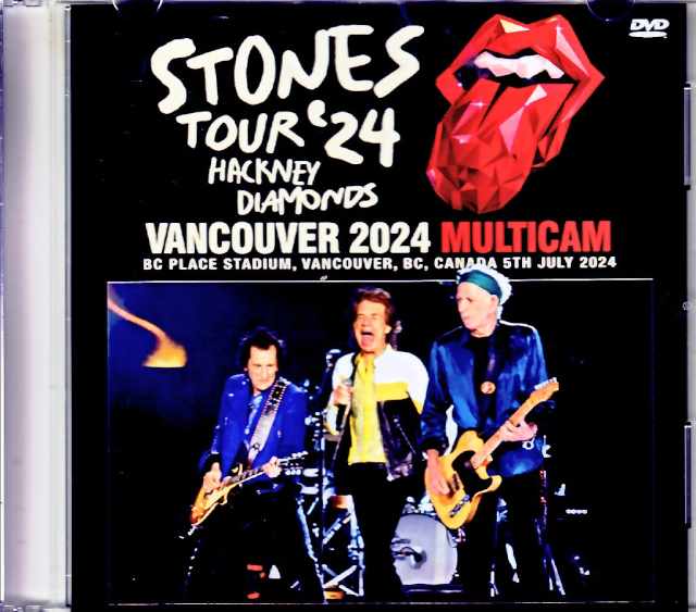 Rolling Stones ローリング・ストーンズ/BC,Canada 2024 Complete Multi-Cam Edition Jewel Version