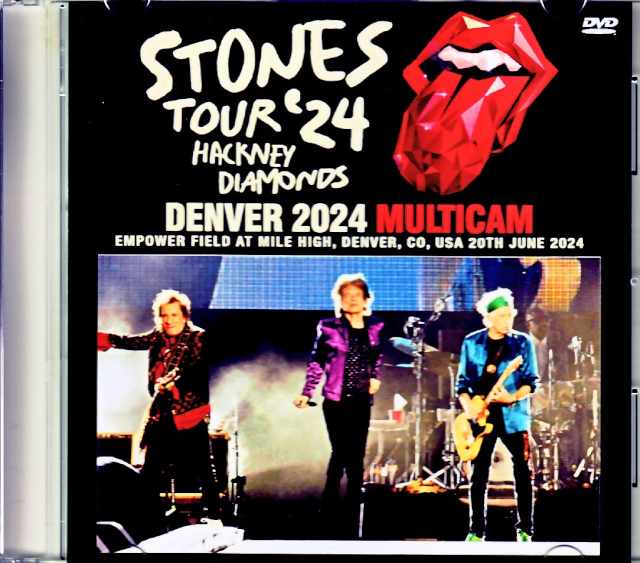 Rolling Stones ローリング・ストーンズ/CO,USA 2024 Complete Multi-Cam Edition Jewel Version