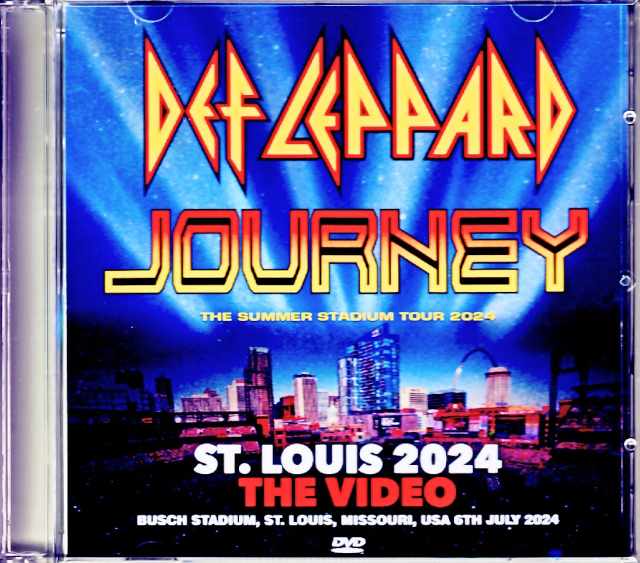 Def Leppard Journey デフ・レパード ジャーニー/MO,USA 2024 Complete Jewel Version