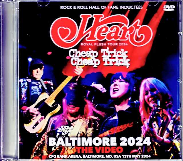 Heart Cheap Trick ハート チープ・トリック/MD,USA 2024 Complete Jewel Version