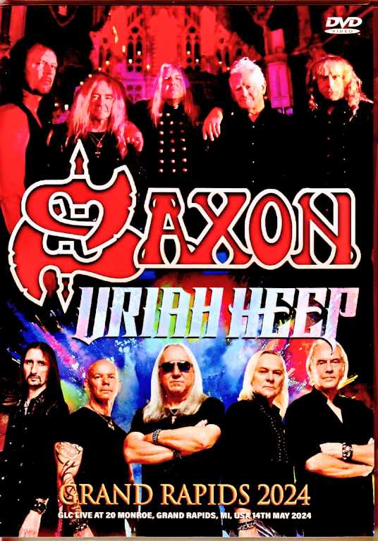 Uriah Heep Saxon ユーライア・ヒープ サクソン/MI,USA 2024 Complete