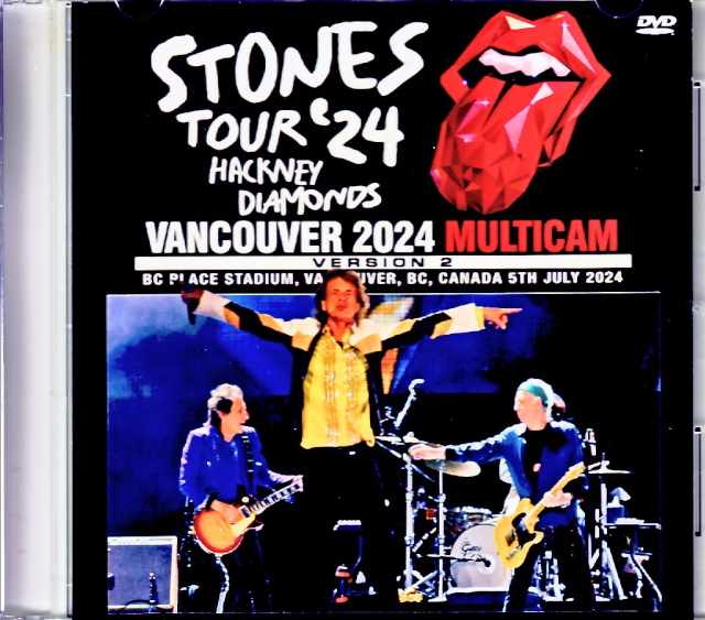 Rolling Stones ローリング・ストーンズ/Vancouver,Canada 2024 Complete Multi-Cam Edition2 Jewel Version