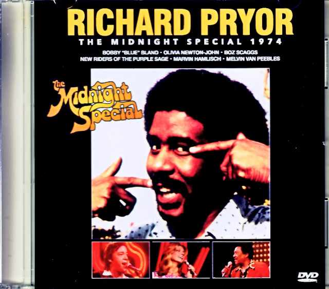 Richard Pryor Bobby Blue Bland,Olivia Newton-John,Boz Scaggsリチャード・プライヤー/Midnight Special 1974 Jewel Version