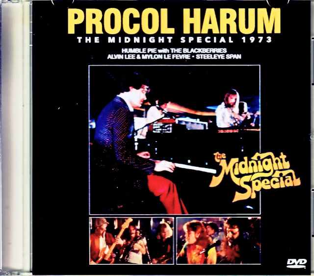 Procol Harum Alvin Lee,Humble Pie プロコル・ハルム/Midnight Special 1974 Jewel Version