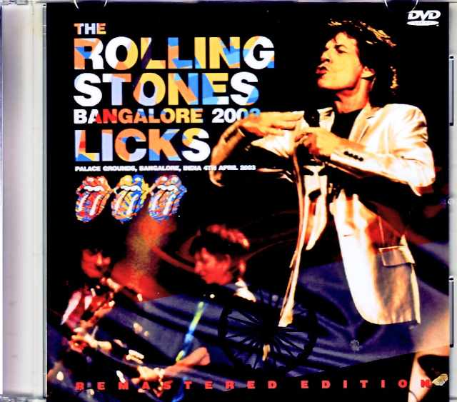 Rolling Stones ローリング・ストーンズ/India 2003 Broadcast Edition Jewel Version