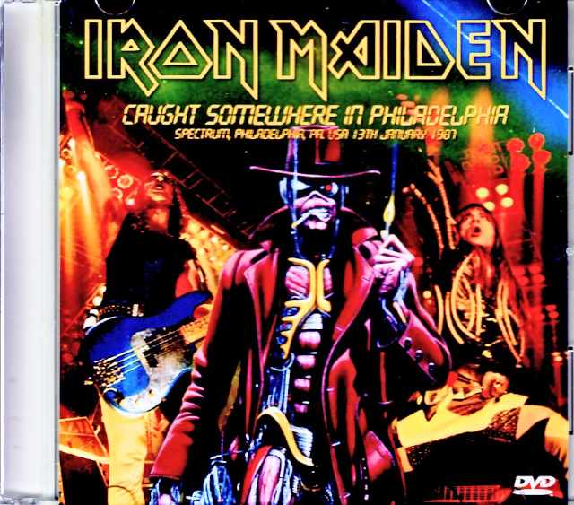 Iron Maiden アイアン・メイデン/PA,USA 1987 Jewel Version