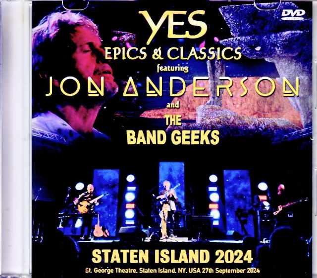 Jon Anderson Band Geeks Yes Epics and Classics ジョン・アンダーソン イエス/NY,USA 2024 Jewel Version