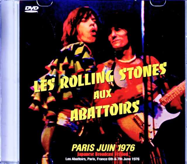 Rolling Stones ローリング・ストーンズ/France 1976 Japanese Broadcast Edition Jewel Version