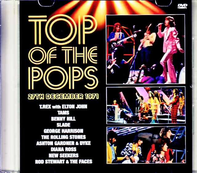 Various Artists Slade,Rod Stewart,T.Rex,George Harrison,Rolling Stones,Diana Ross/Top of the Pops 1971 Jewel Version