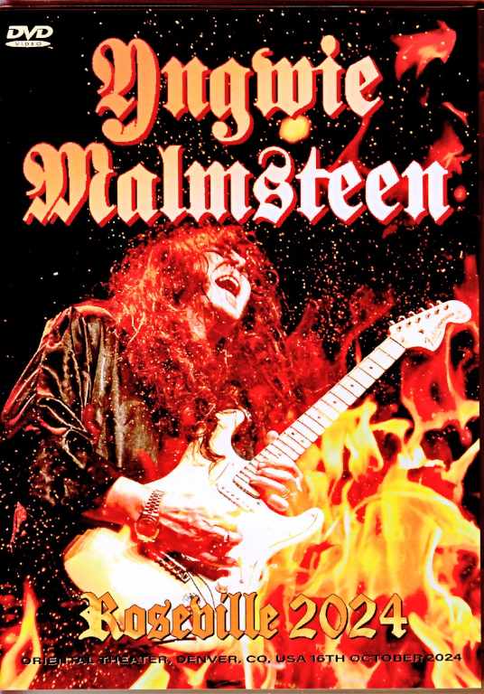 Yngwie Malmsteen インヴェイ・マルムスティーン/CA,USA 2024 Complete