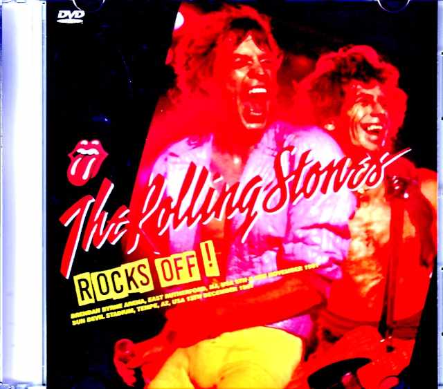 Rolling Stones ローリング・ストーンズ/Rocks Off NJ,USA 1981 2Days Jewel Version