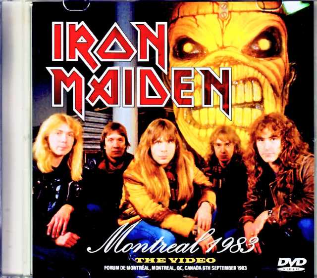 Iron Maiden アイアン・メイデン/Canada 1983 Complete Jewel Version