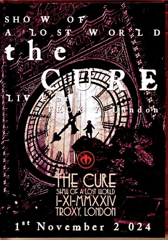 Cure キュアー/London,UK 11.1.2024 Complete & more