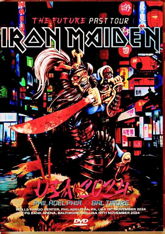 Iron Maiden アイアン・メイデン/PA,USA 2024 & more Complete