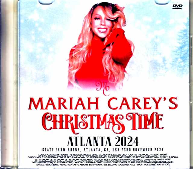 Mariah Carey マライア・キャリー/GA,USA 2024 Complete Jewel Version