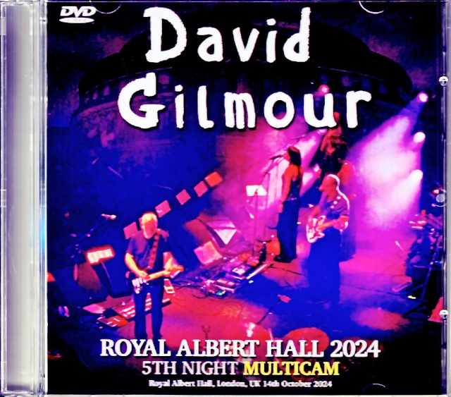 David Gilmour デヴィッド。ギルモア/London,UK 10.14.2024 Complete Multi-Cam Edition Jewel Version