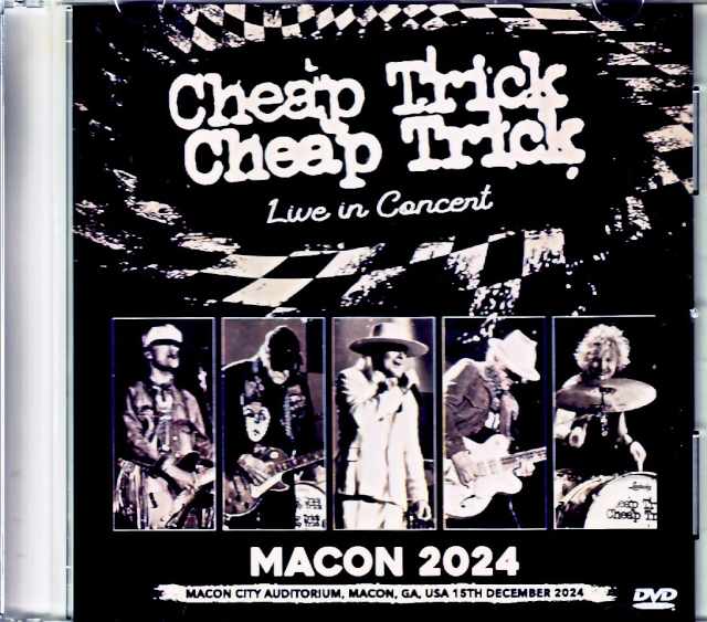 Cheap Trick チープ・トリック/GA,USA 2024 Complete Jewel Version
