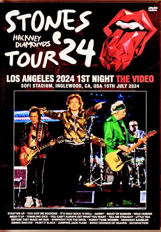 Rolling Stones ローリング・ストーンズ/CA,USA 7.10.2024 Complete New Source