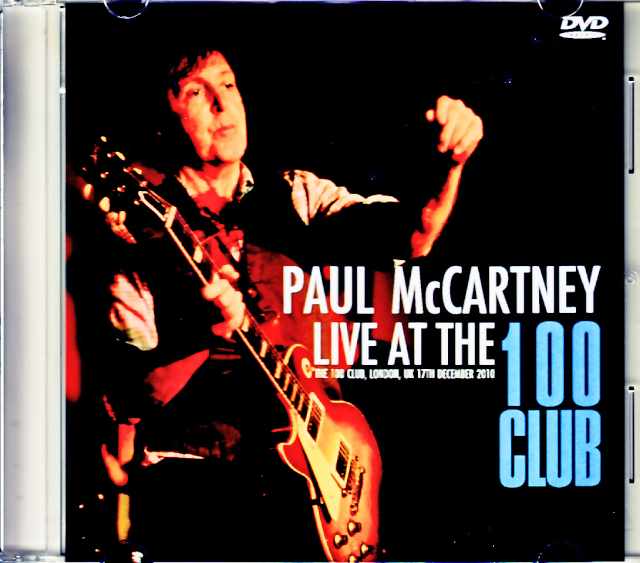 Paul McCartney ポール・マッカートニー/100 Club London,UK 2010 Jewel Version