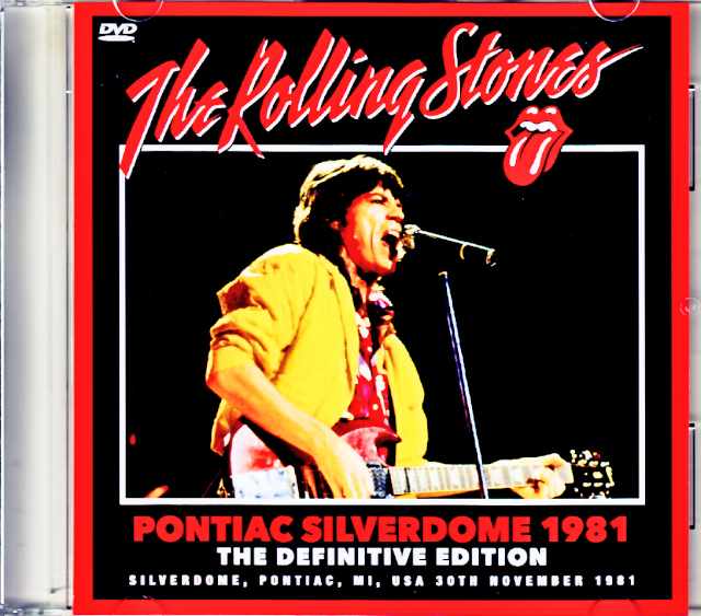 Rolling Stones ローリング・ストーンズ/MI,USA 1981 Jewel Version