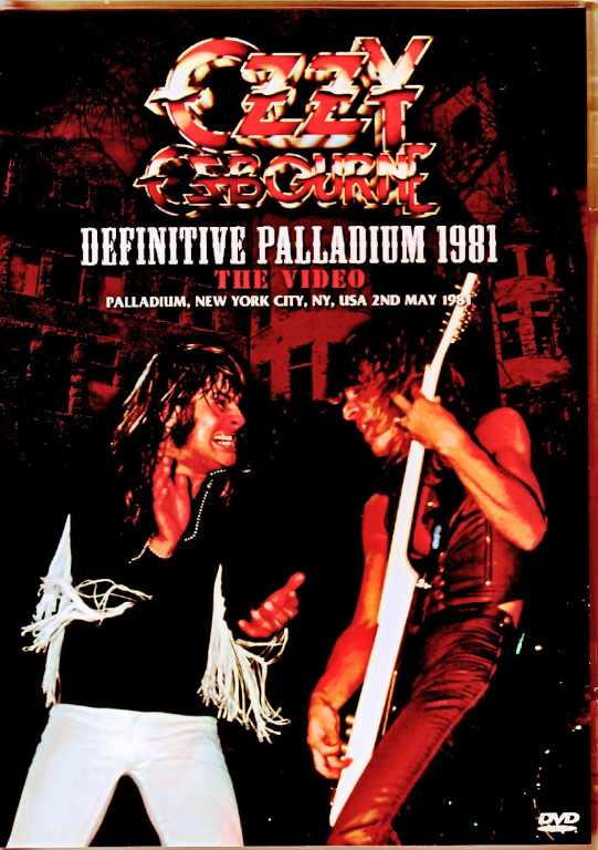 Ozzy Osbourne Randy Rhoads オジー・オズボーン ランディ・ローズ/NY,USA 1981 Upgrade