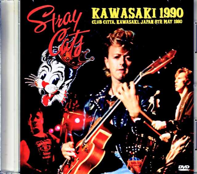 Stray Cats ストレイ・キャッツ/Kanagawa,Japan 1990 Complete Jewel Version