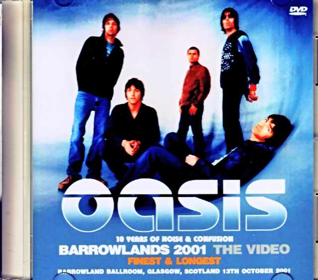 Oasis オアシス/Scotland,UK 2001 Upgrade Jewel Version