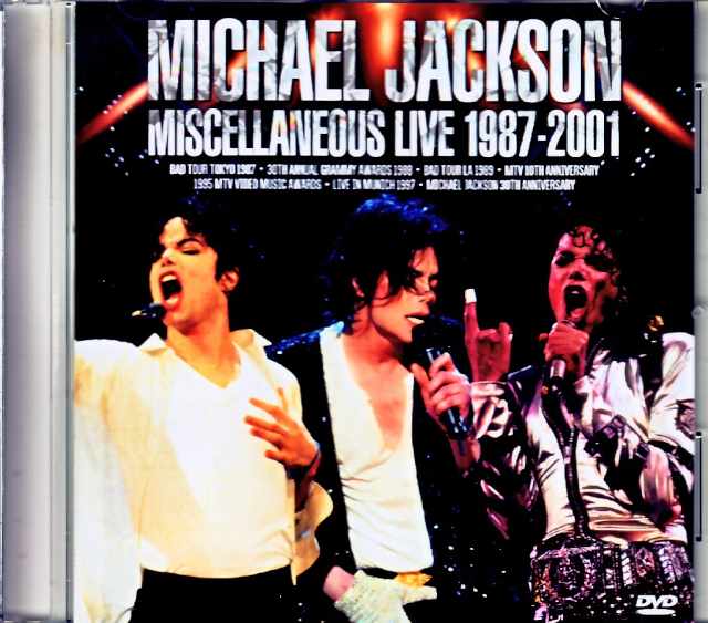 Michael Jackson マイケル・ジャクソン/Pro-Shot Live Collection 1987-2001  Jewel Version