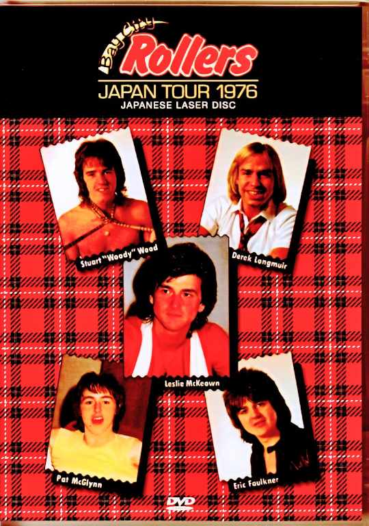 Bay City Rollers ベイ・シティ・ローラーズ/Tokyo,Japan 1976 Japanese Laser Disc Edition