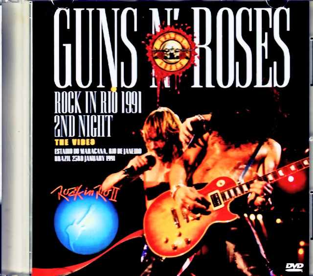 Guns N' Roses ガンズ・アンド・ローゼス/Brazil 1.23.1991 Complete Jewel Version
