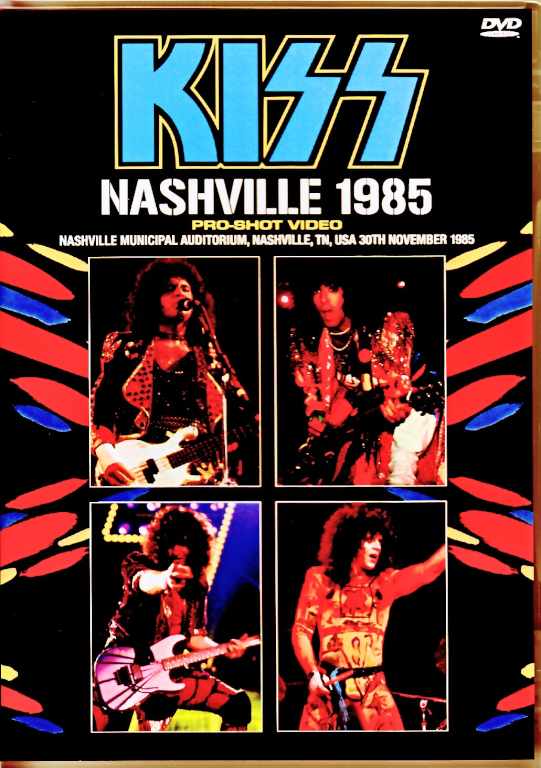 Kiss キッス/TN,USA 1985 Pro-Shot Edition