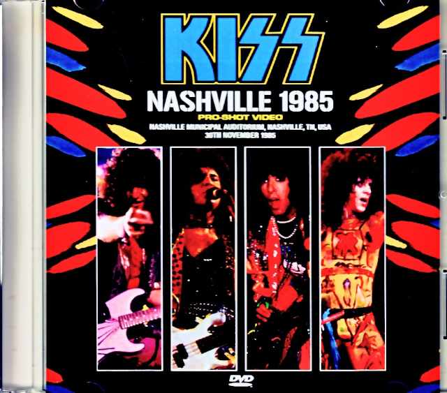 Kiss キッス/TN,USA 11.30.1985 Complete Jewel Version