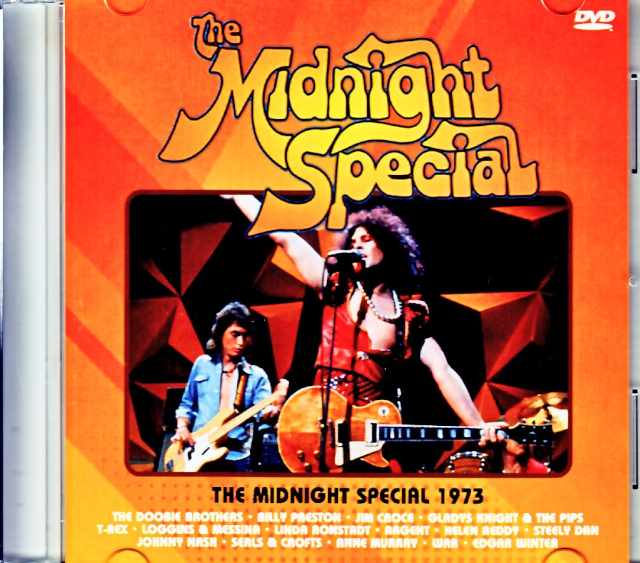 Various Artists Doobie Brothers,T-Rex,Linda Ronstadt,Steely Dan,Edgar Winter,War,Jim Croce/Midnight Special 1973 Jewel Version
