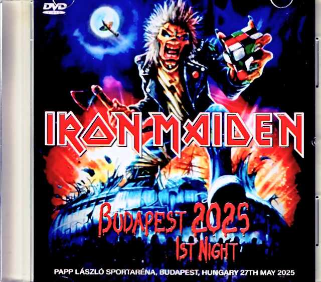 Iron Maiden アイアン・メイデン/Hungary 5.27.2025 Complete Jewel Version