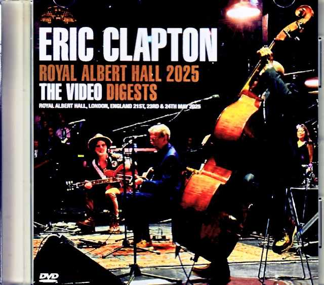 Eric Clapton エリック・クラプトン/London,UK 2025 Digests Edition Jewel Version