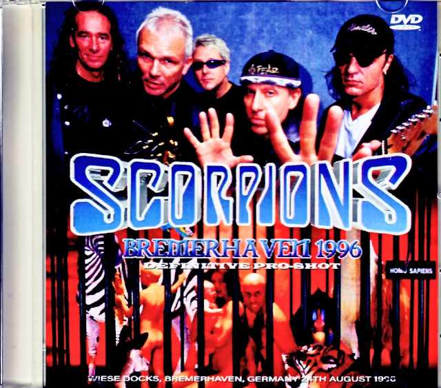 Scorpions スコーピオンズ/Germany 1996 Complete Multi-Cam Shot Edition Jewel Version
