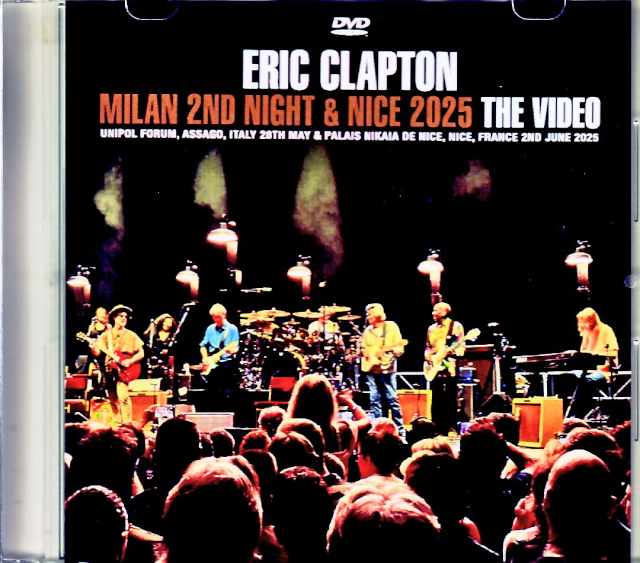 Eric Clapton エリック・クラプトン/Italy & France 2025 Digest Edition Jewel Version