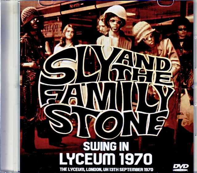 Sly and the Family Stone スライ・アンド・ザ・ファミリー・ストーン/London,UK 1970 Multi-Cam Edition Jewel Version