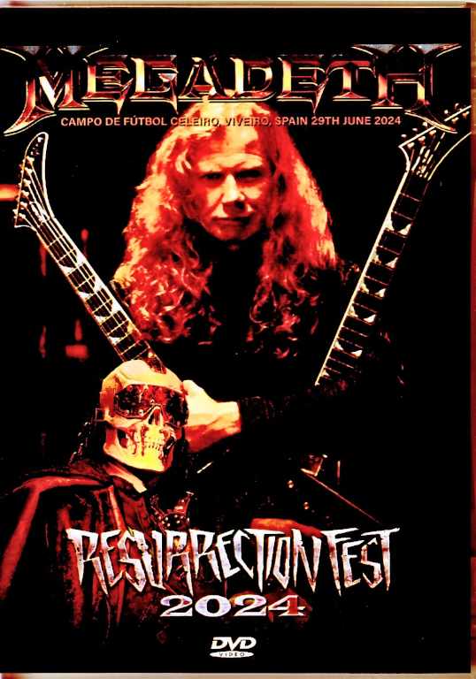 Megadeth メガデス/Spain 2024 Complete Multi-Cam Edition