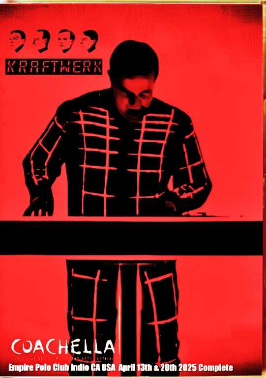 Kraftwerk クラフトワーク/CA,USA 2025 2Days Complete Multi-Cam Edition