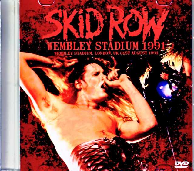 Skid Row スキッド・ロウ/London,UK 1991 Multi-Cam Edition Jewel Version