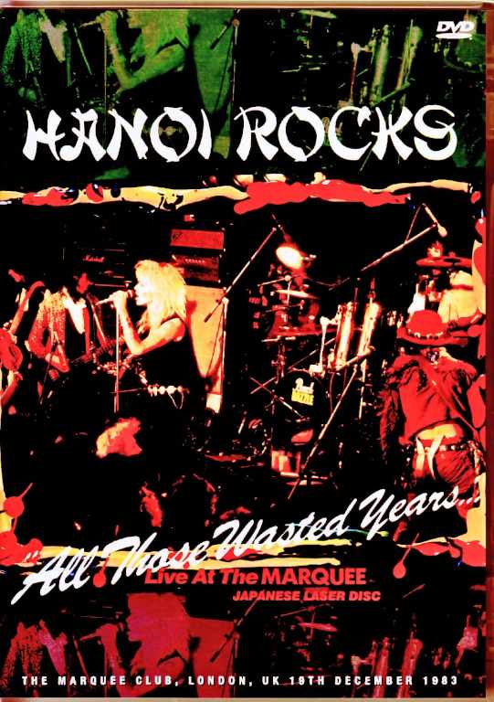 Hanoi Rocks ハノイ・ロックス/London,UK 1983 Original Japanese Lase Disc Edition