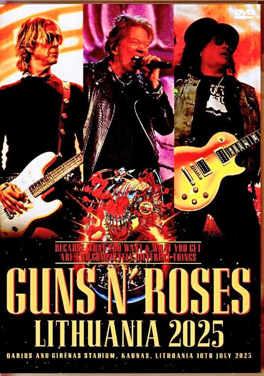Guns N' Roses ガンズ・アンド・ローゼス/Lithuania 2025 Complete