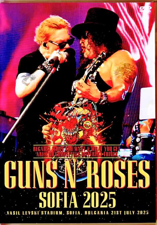Guns N' Roses ガンズ・アンド・ローゼス/Bulgaria 07.21.2025 Complete