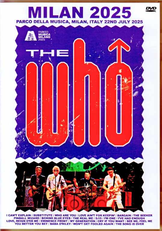 Who,The ザ・フー/Italy 07.22.2025 2Shots Edition