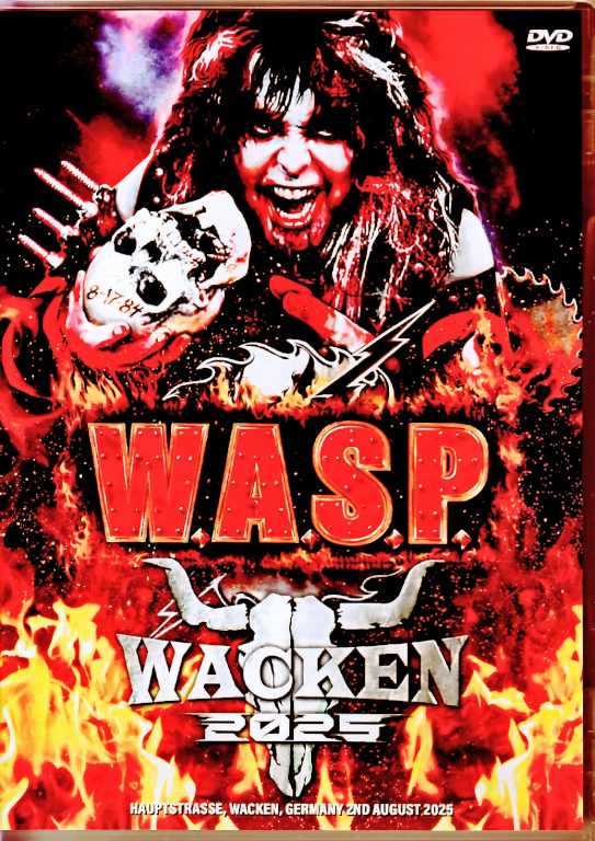 W.A.S.P. ワスプ/Germany 08.02.2025 Multi-Cam Edition Complete