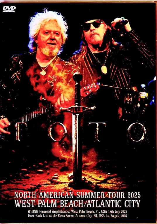 Toto トト/FL,USA 07.18.2025 & more Complete